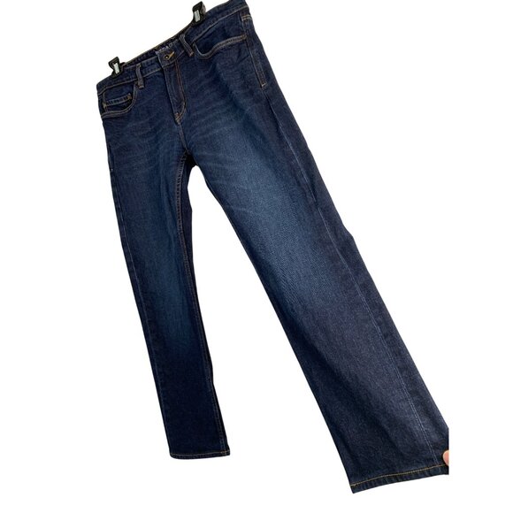 Mens Rodd & Gunn Straight Fit Dark Wash Denim Jeans 35R Denim 8934 EUC - Picture 2 of 10